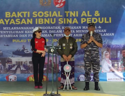 Hands For Help dan TNI AL Kolaborasi Dalam Baksos di Pulau Tidung.